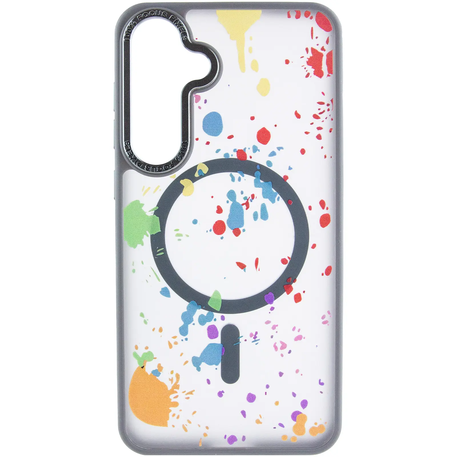 Чехол TPU+PC Flush with Magnetic Fit для Samsung Galaxy S24 FE, Titanium grey 1, TPU+PC, купить оптом с доставкой