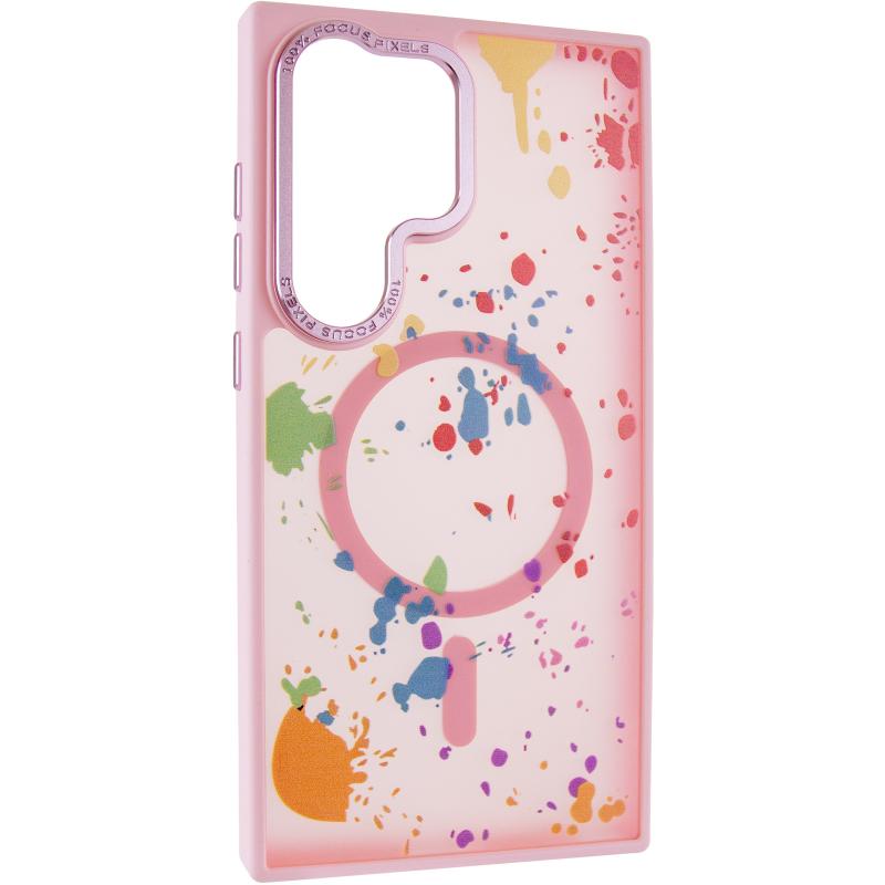 Чохол TPU+PC Flush with MagSafe для Samsung Galaxy S25 Ultra у дизайні: на малюнкі №1