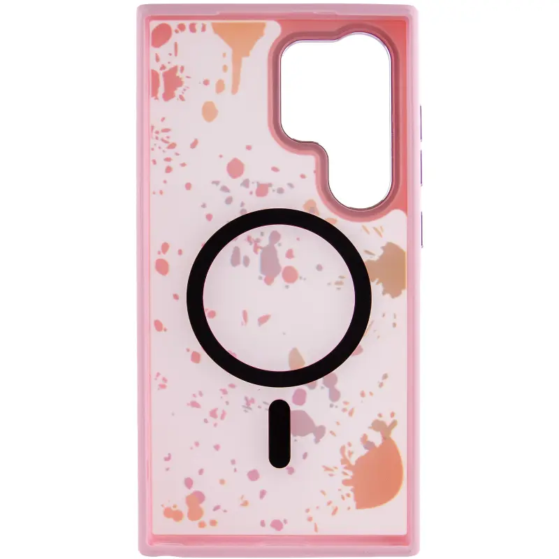 Чехол TPU+PC Flush with Magnetic Fit для Samsung Galaxy S25 Ultra , Baby pink 2, TPU+PC, купить оптом с доставкой