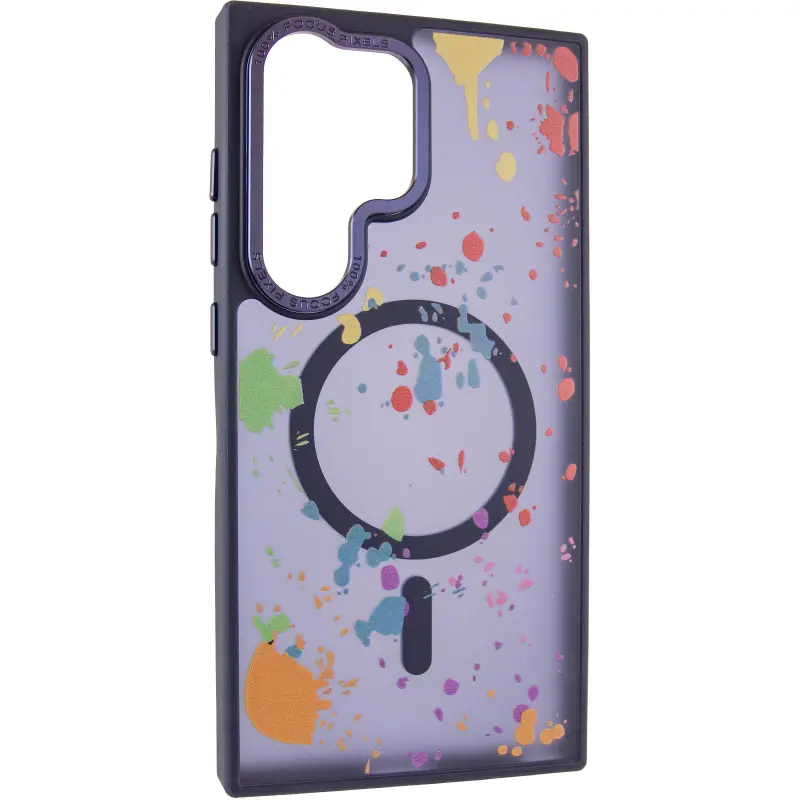 Чехол TPU+PC Flush with Magnetic Fit для Samsung Galaxy S25 Ultra , Dark blue, TPU+PC, купить оптом с доставкой