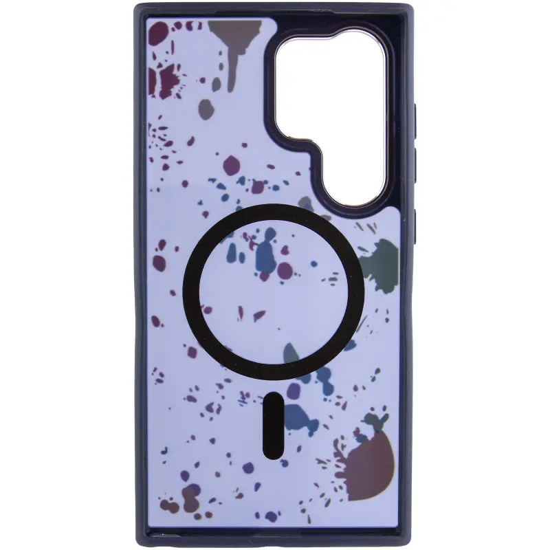 Чехол TPU+PC Flush with Magnetic Fit для Samsung Galaxy S25 Ultra , Dark blue 2, TPU+PC, купить оптом с доставкой