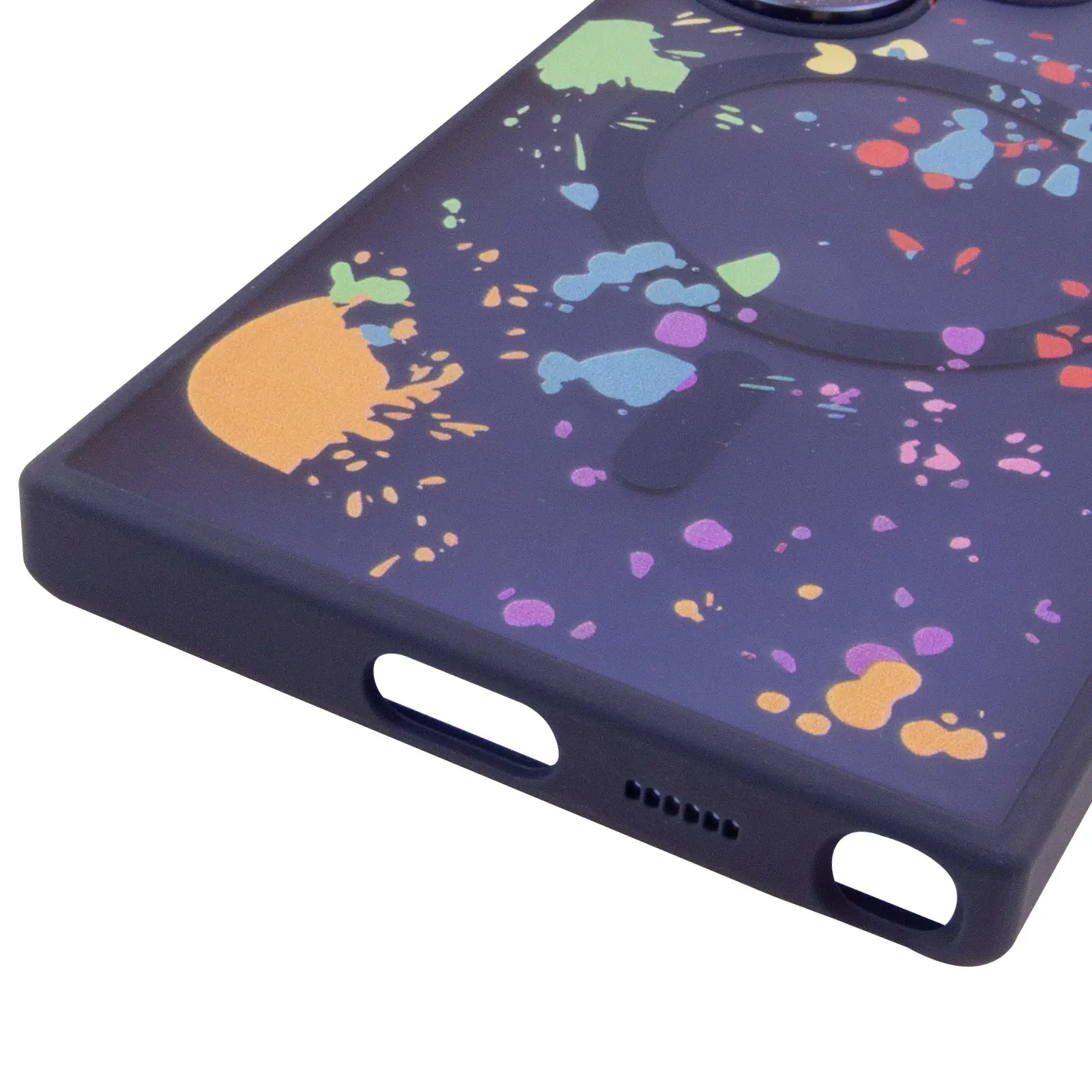 Чехол TPU+PC Flush with Magnetic Fit для Samsung Galaxy S25 Ultra , Dark blue 4, TPU+PC, купить оптом с доставкой
