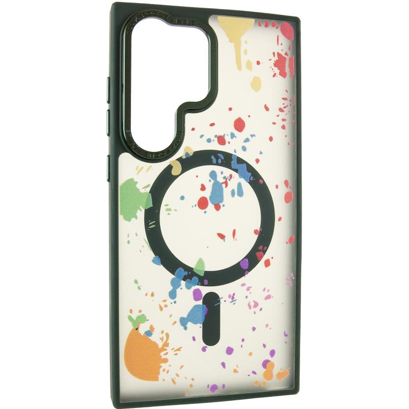 Чохол TPU+PC Flush with MagSafe для Samsung Galaxy S25 Ultra у дизайні: на малюнкі №1