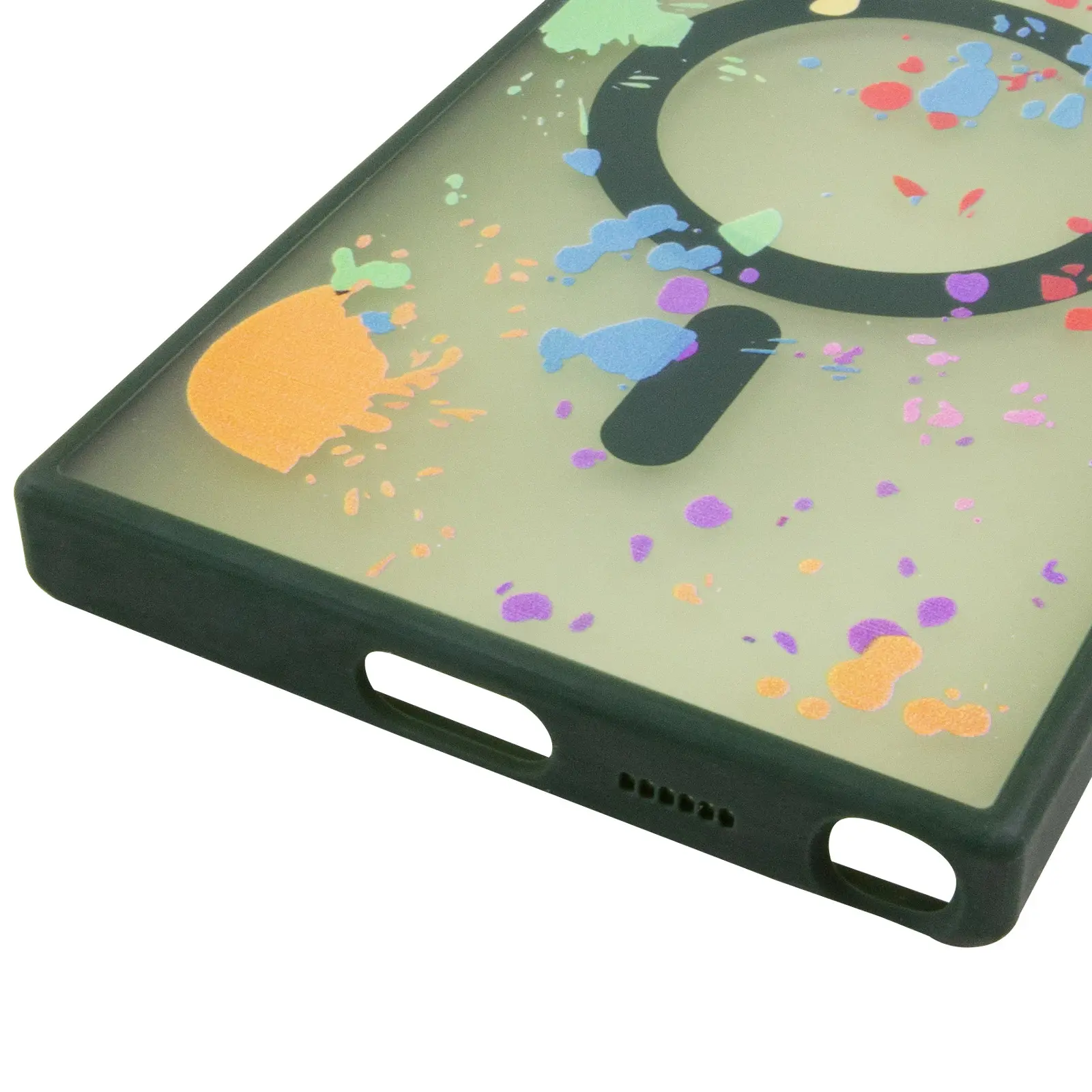 Чехол TPU+PC Flush with Magnetic Fit для Samsung Galaxy S25 Ultra , Dark green 4, TPU+PC, купить оптом с доставкой
