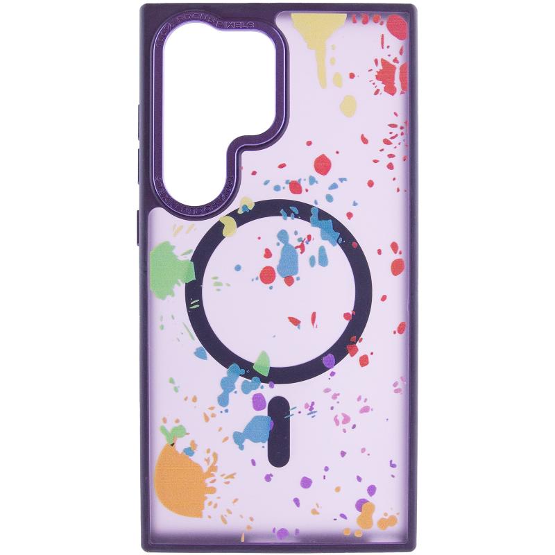 Чохол TPU+PC Flush with MagSafe для Samsung Galaxy S25 Ultra у дизайні: на малюнкі №2