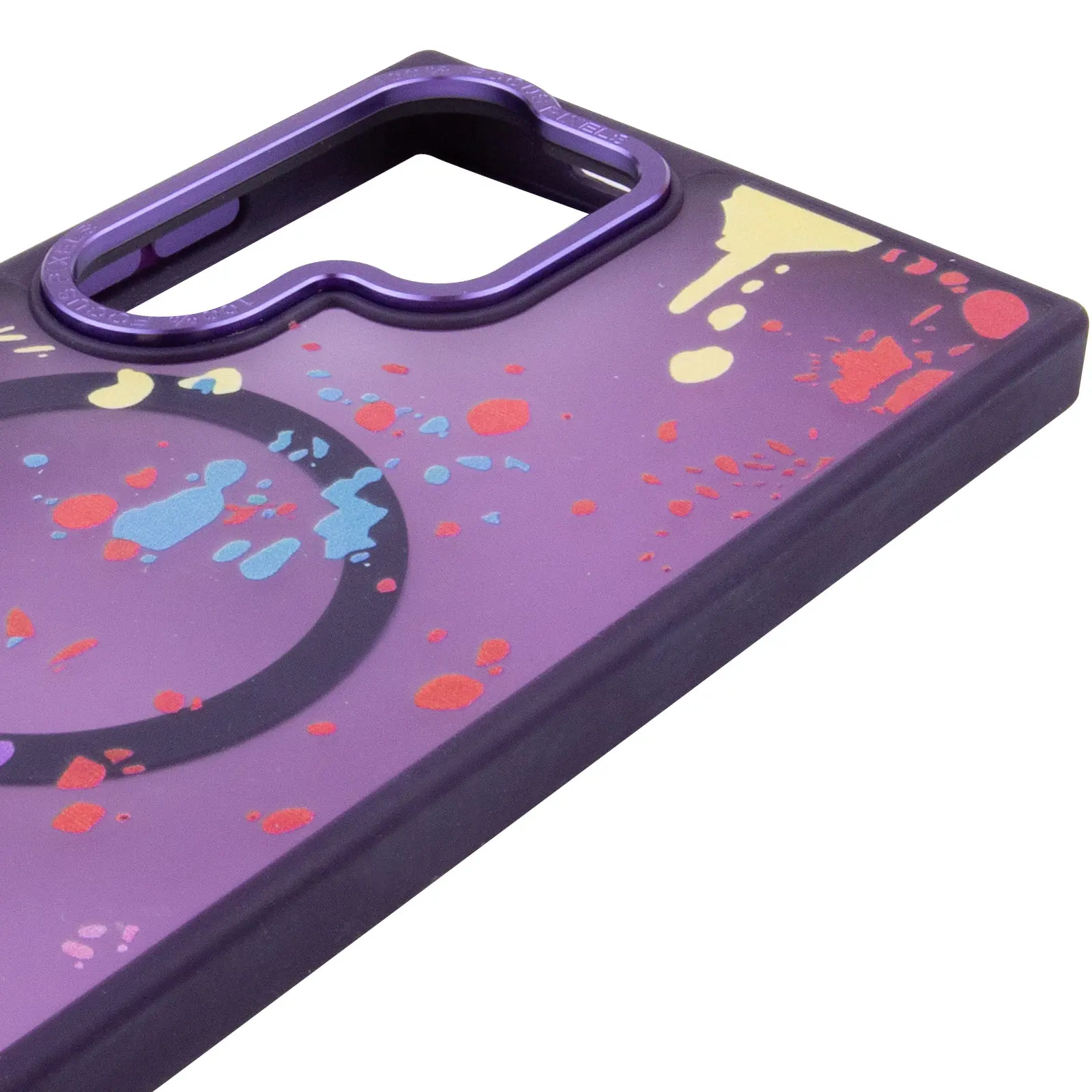 Чехол TPU+PC Flush with Magnetic Fit для Samsung Galaxy S25 Ultra , Dark purple 3, TPU+PC, купить оптом с доставкой