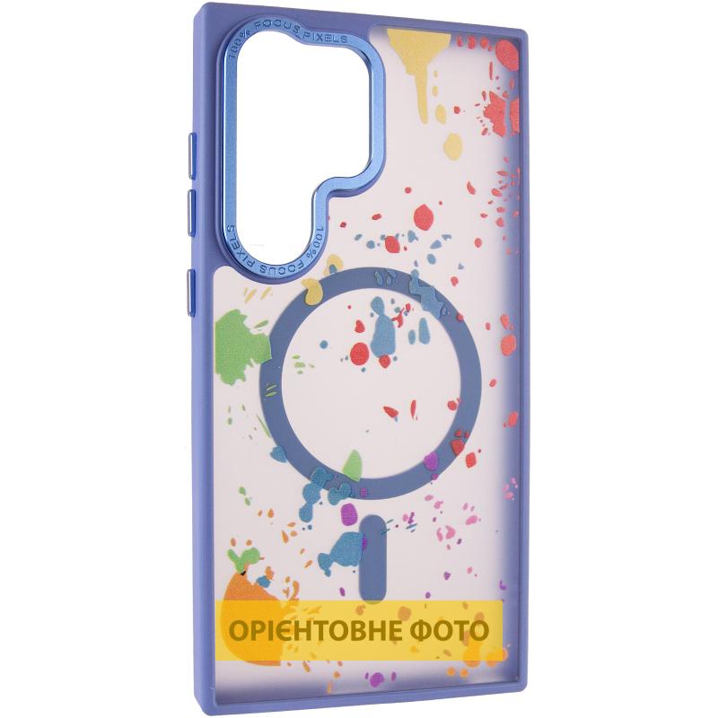 Чохол TPU+PC Flush with MagSafe для Samsung Galaxy S25 Ultra у дизайні: на малюнкі №1