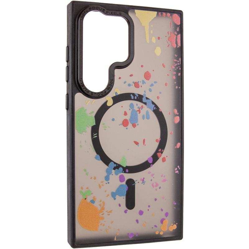 Чохол TPU+PC Flush with MagSafe для Samsung Galaxy S25 Ultra у дизайні: на малюнкі №1