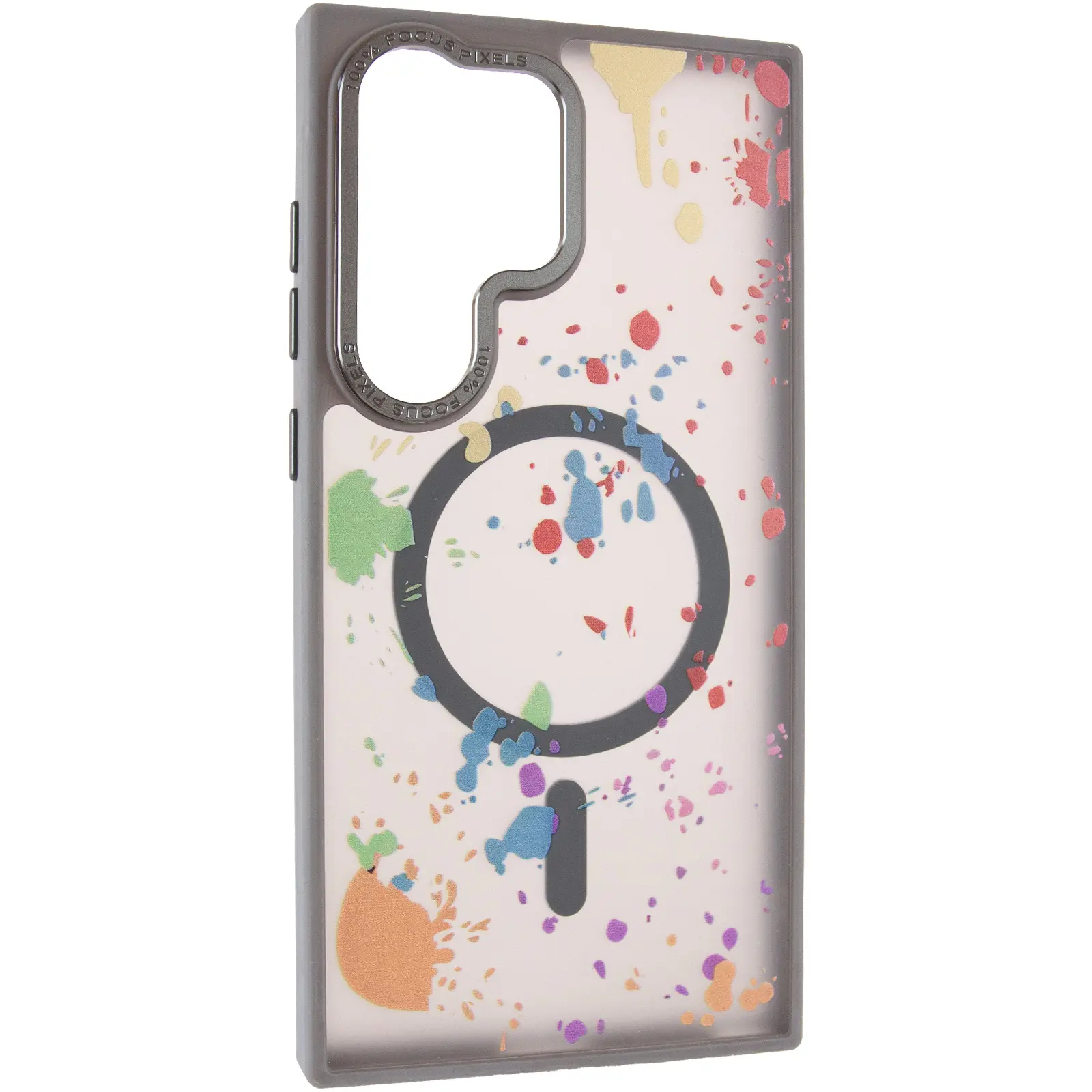Чехол TPU+PC Flush with Magnetic Fit для Samsung Galaxy S25 Ultra , Titanium grey, TPU+PC, купить оптом с доставкой