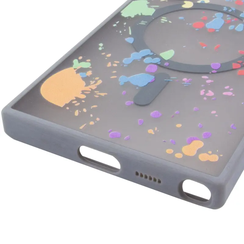 Чехол TPU+PC Flush with Magnetic Fit для Samsung Galaxy S25 Ultra , Titanium grey 4, TPU+PC, купить оптом с доставкой