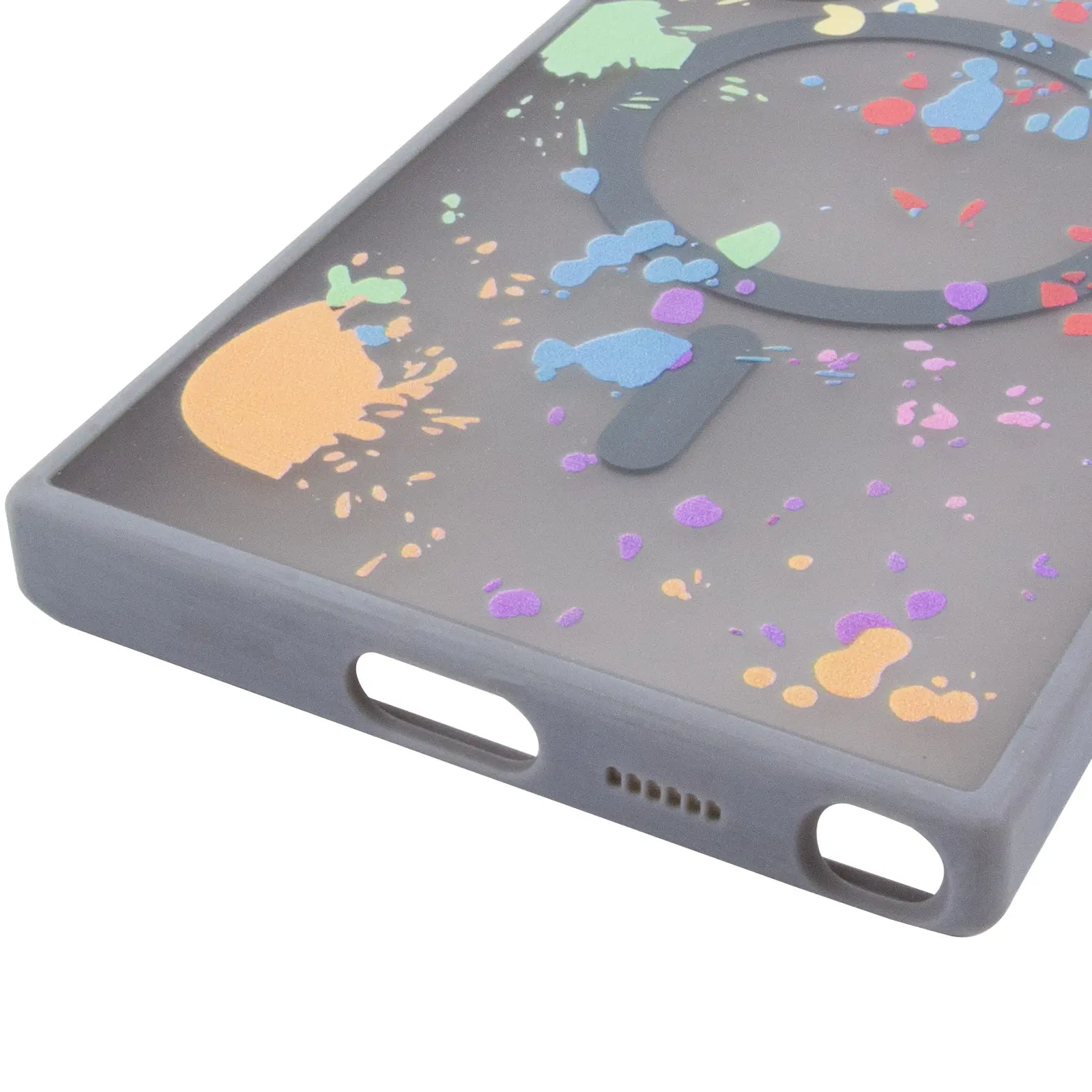 Чехол TPU+PC Flush with Magnetic Fit для Samsung Galaxy S25 Ultra , Titanium grey 4, TPU+PC, купить оптом с доставкой