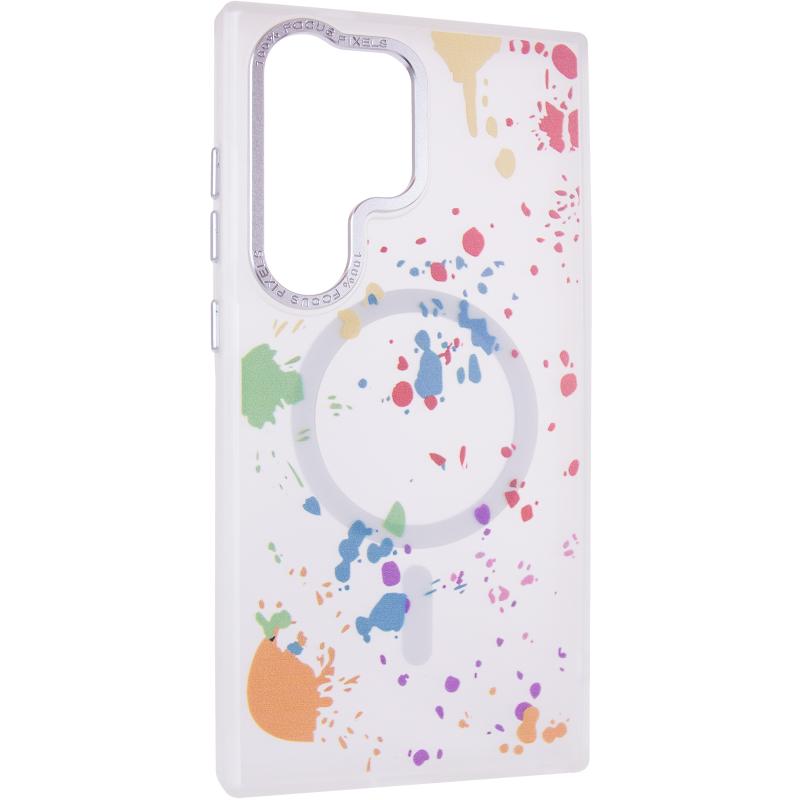 Чохол TPU+PC Flush with MagSafe для Samsung Galaxy S25 Ultra у дизайні: на малюнкі №1