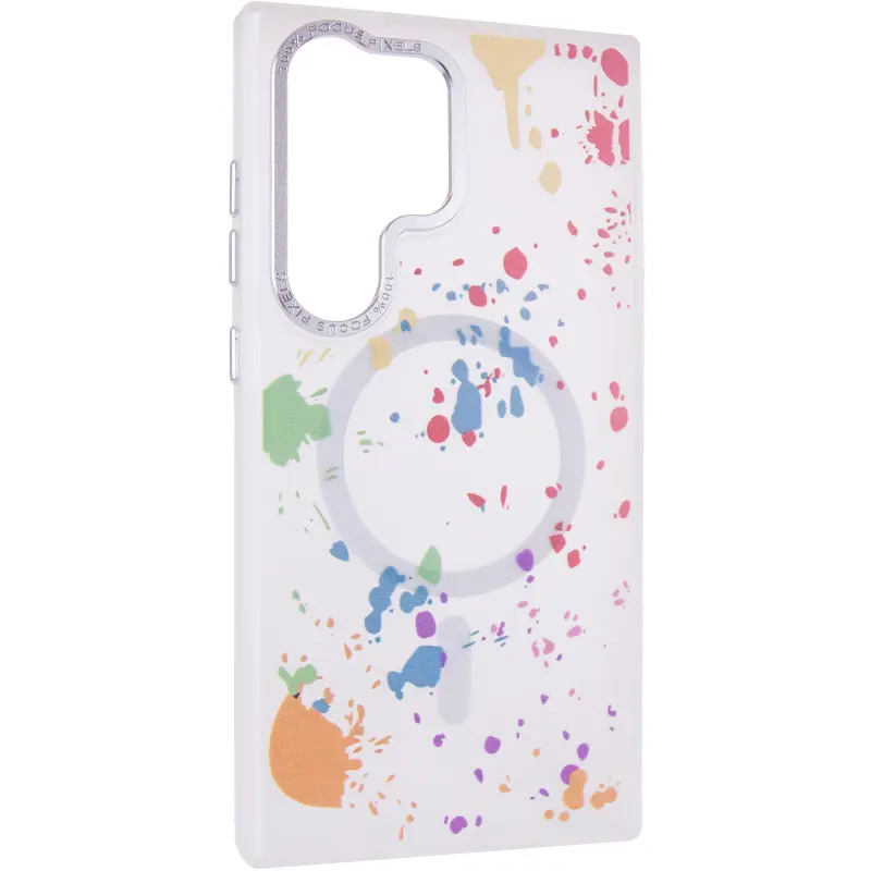 Чехол TPU+PC Flush with Magnetic Fit для Samsung Galaxy S25 Ultra , White, TPU+PC, купить оптом с доставкой