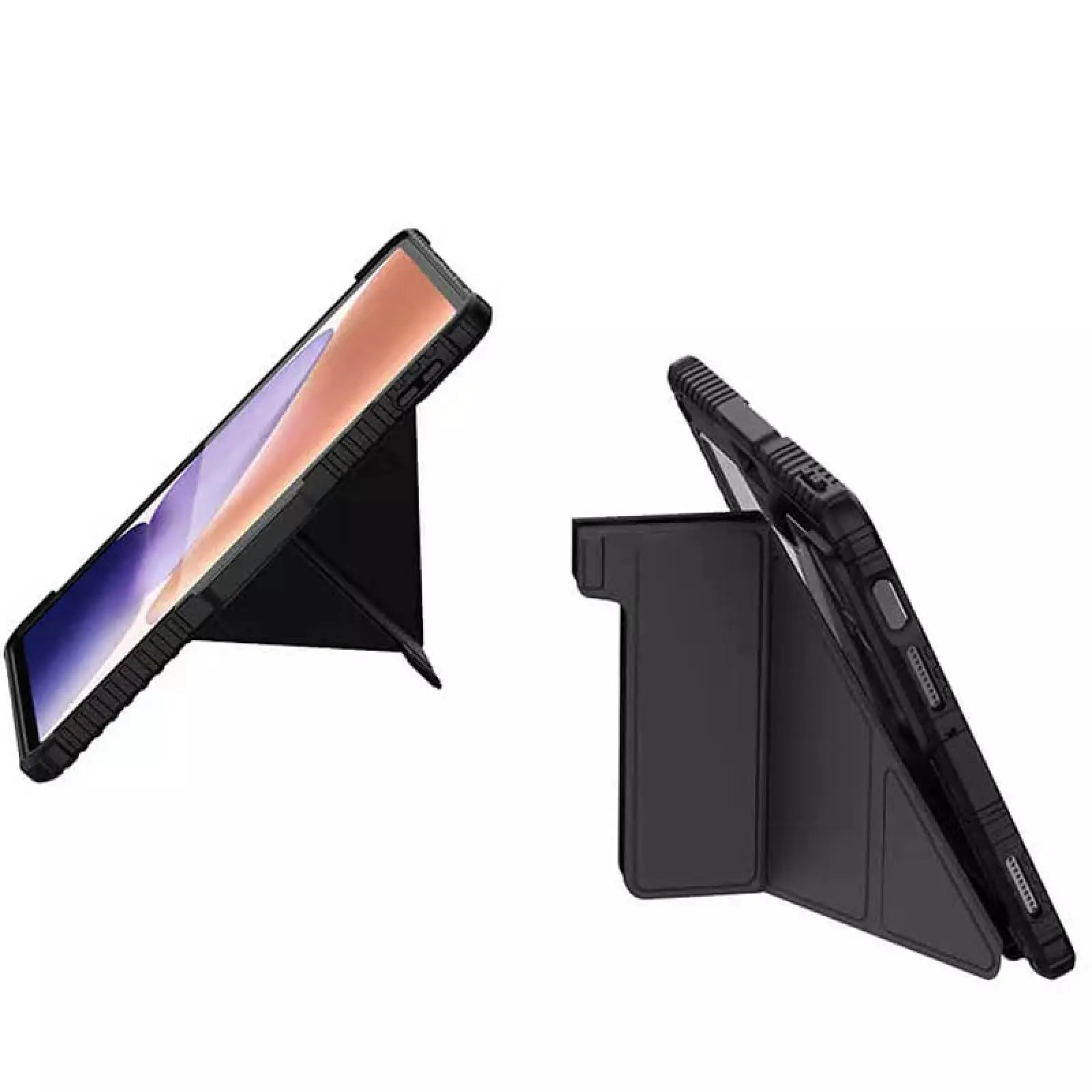 Чохол-книжка Nillkin Bumper Pro Multi-angle для Xiaomi Pad 7 / Pad 7 Pro (11.2"), Black 3, TPU+PC, купити оптом з доставкою