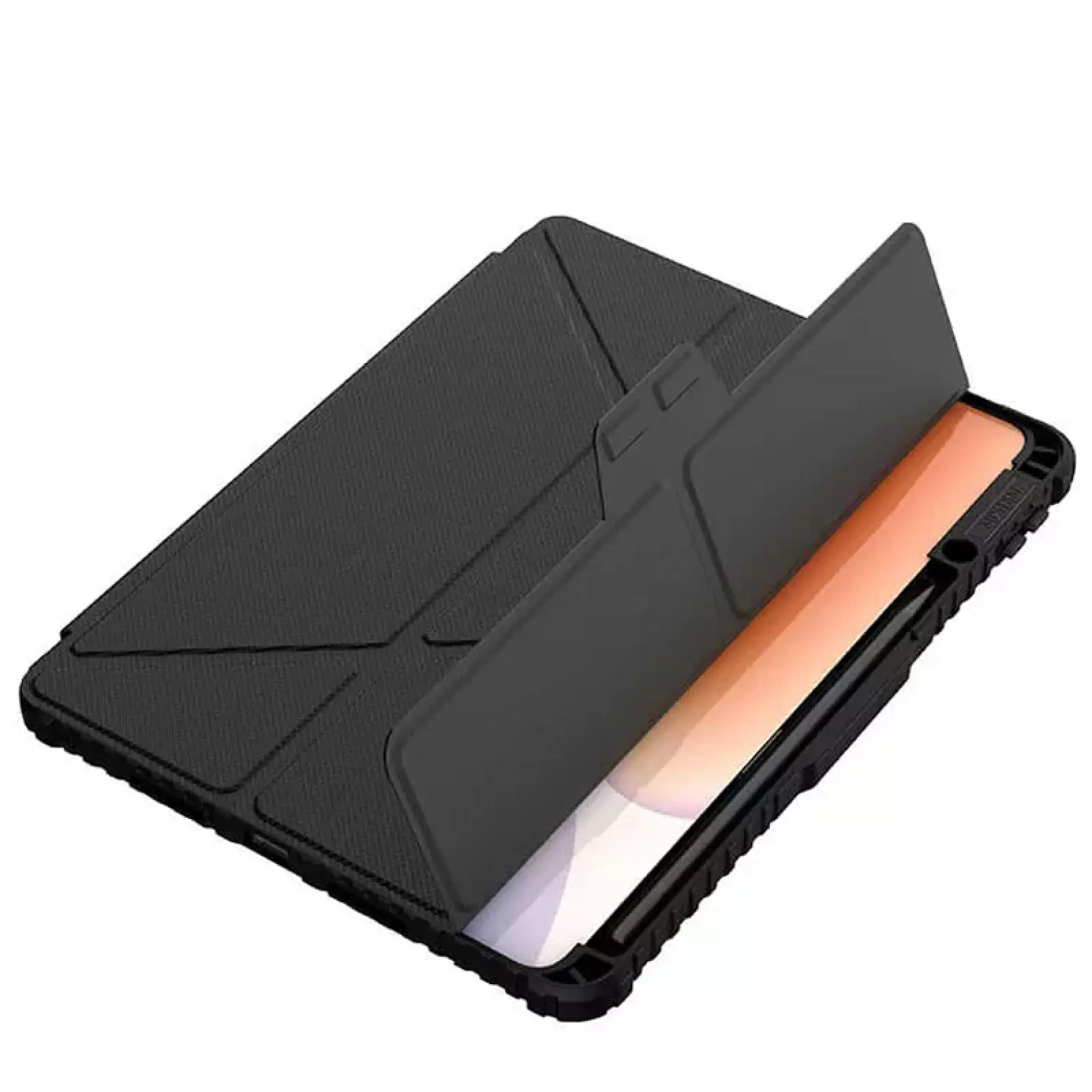 Чохол-книжка Nillkin Bumper Pro Multi-angle для Xiaomi Pad 7 / Pad 7 Pro (11.2"), Black 4, TPU+PC, купити оптом з доставкою
