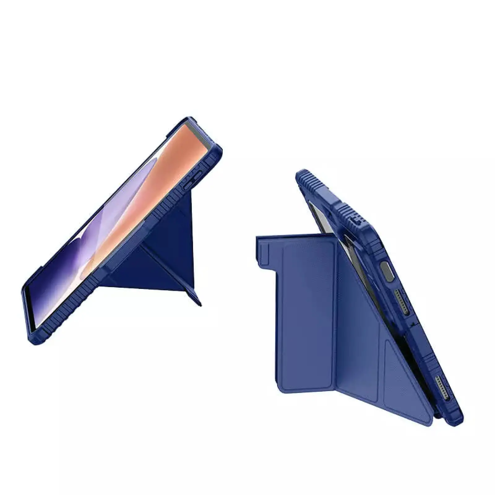 Чохол-книжка Nillkin Bumper Pro Multi-angle для Xiaomi Pad 7 / Pad 7 Pro (11.2"), Sapphire blue 3, TPU+PC, купити оптом з доставкою