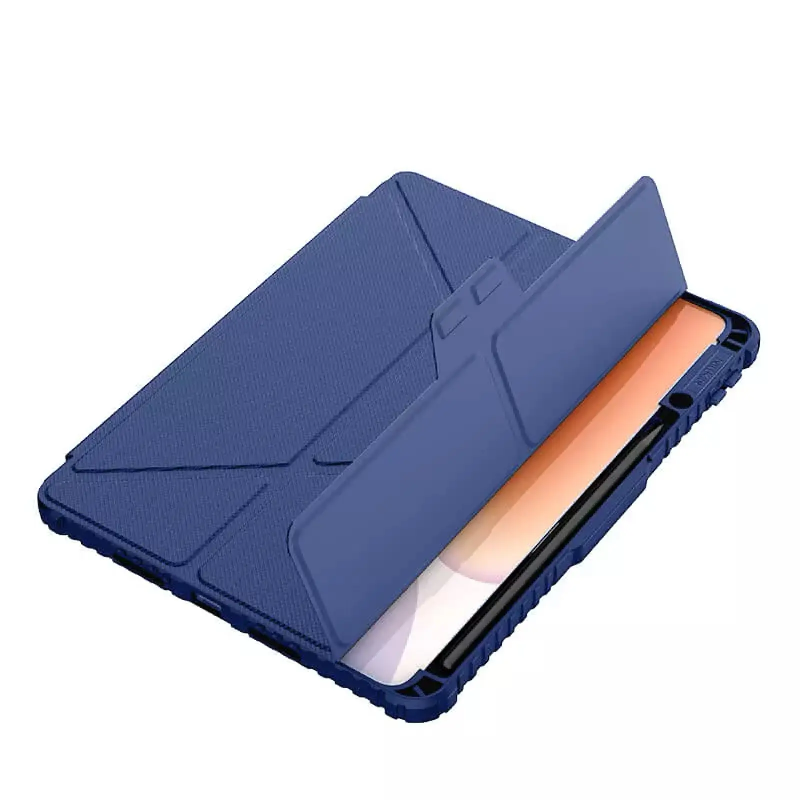 Чохол-книжка Nillkin Bumper Pro Multi-angle для Xiaomi Pad 7 / Pad 7 Pro (11.2"), Sapphire blue 4, TPU+PC, купити оптом з доставкою