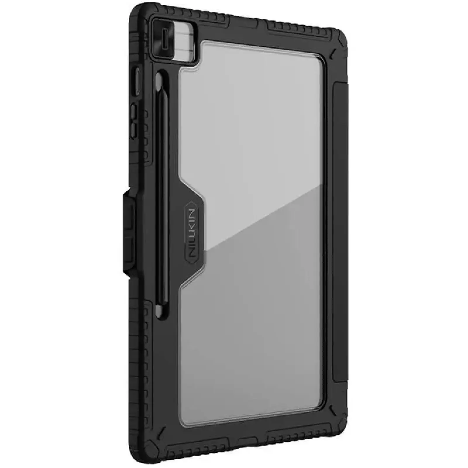 Уценка Чехол-книжка Nillkin Bumper Pro Multi-angle для Samsung Galaxy Tab S10 FE+ (13.1"), Поврежденная упаковка / Black 3, TPU+PC, купить оптом с доставкой