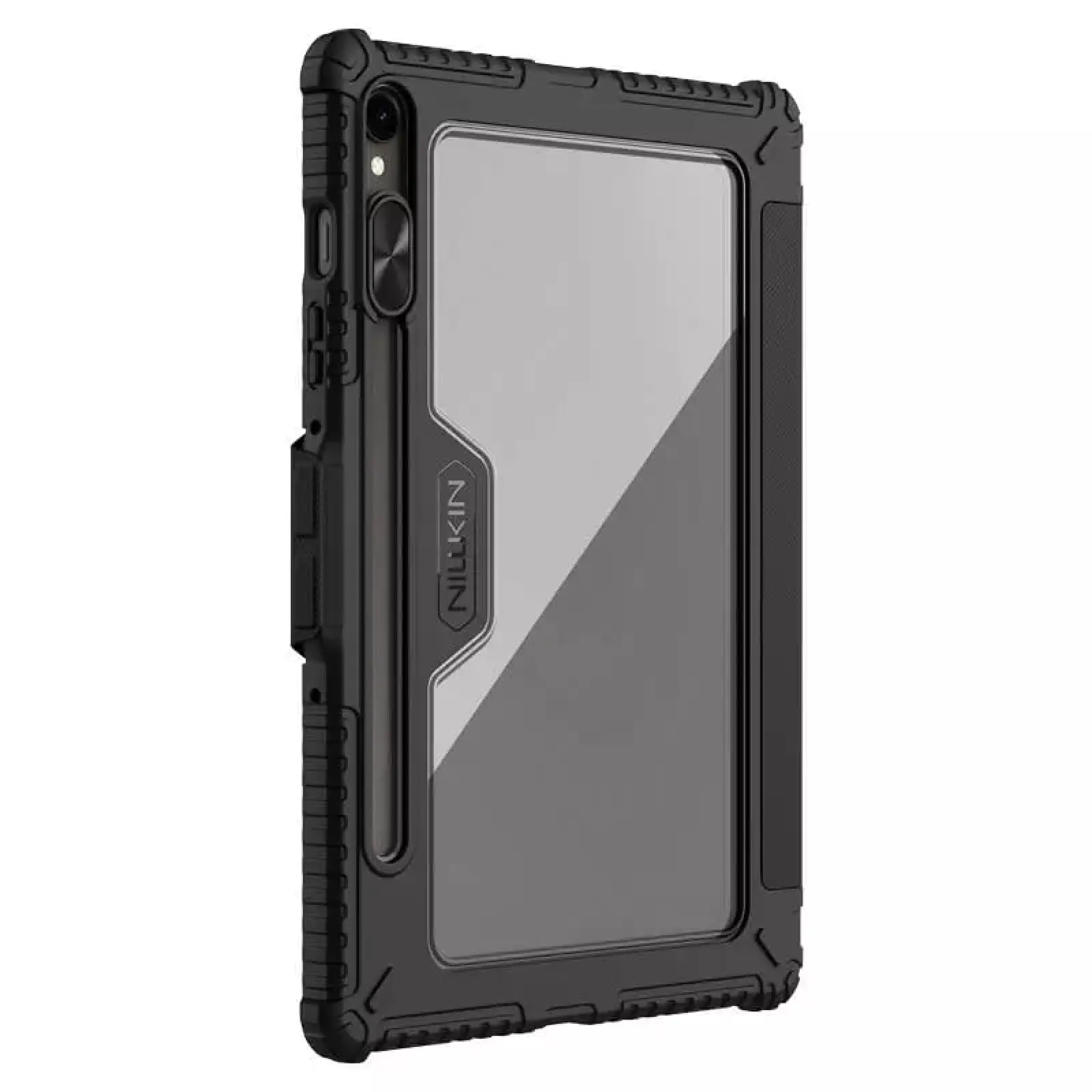 Чехол-книжка Nillkin Bumper Pro Multi-angle для Samsung Galaxy Tab S10 FE / S9, Black 1, TPU+PC, купить оптом с доставкой