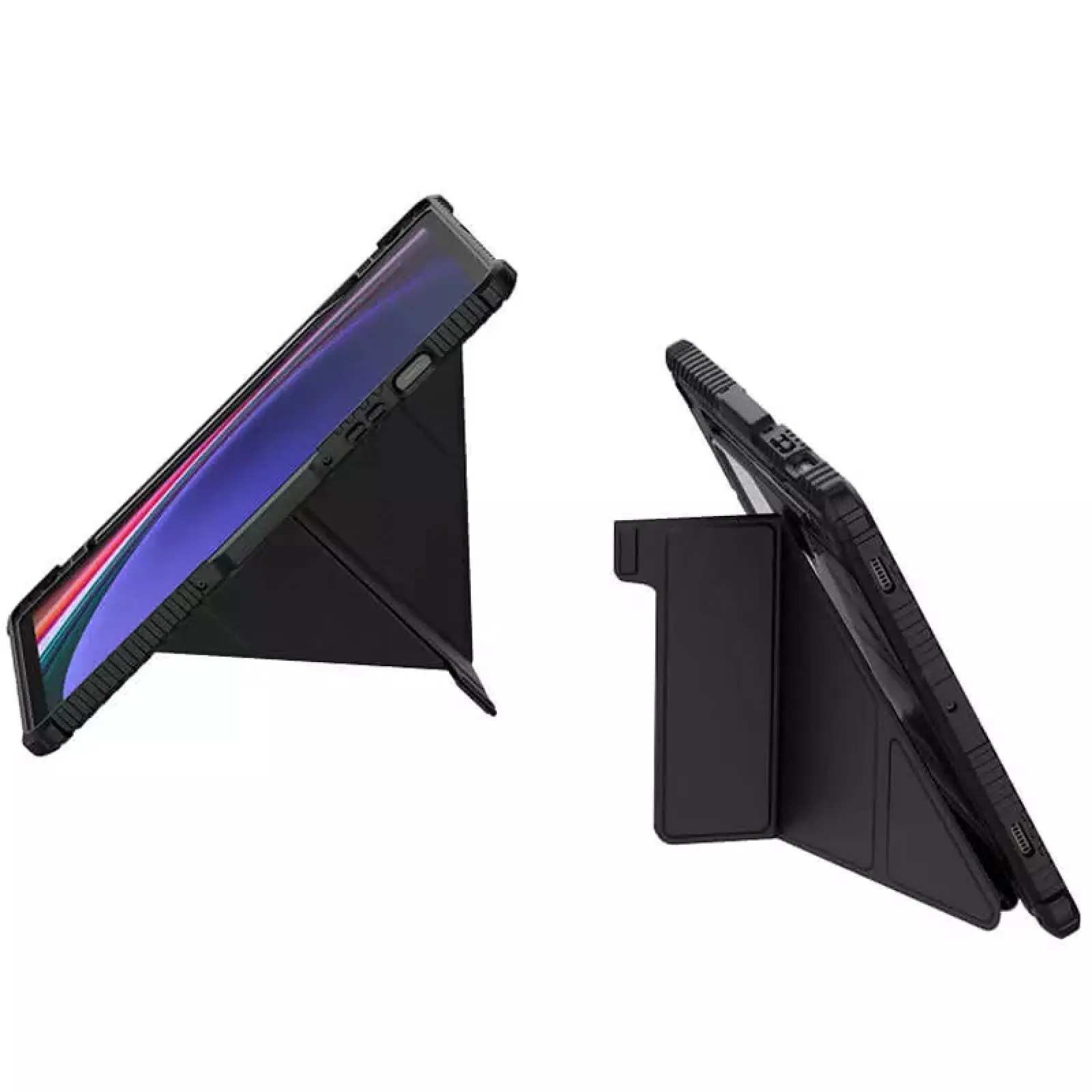 Чехол-книжка Nillkin Bumper Pro Multi-angle для Samsung Galaxy Tab S10 FE / S9, Black 4, TPU+PC, купить оптом с доставкой