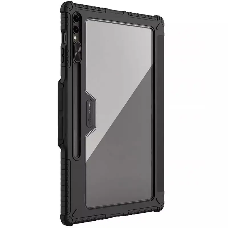 Чехол-книжка Nillkin Bumper Pro Multi-angle для Samsung Galaxy Tab S10 Ultra / S9 Ultra (14.6''), Black 1, TPU+PC, купить оптом с доставкой
