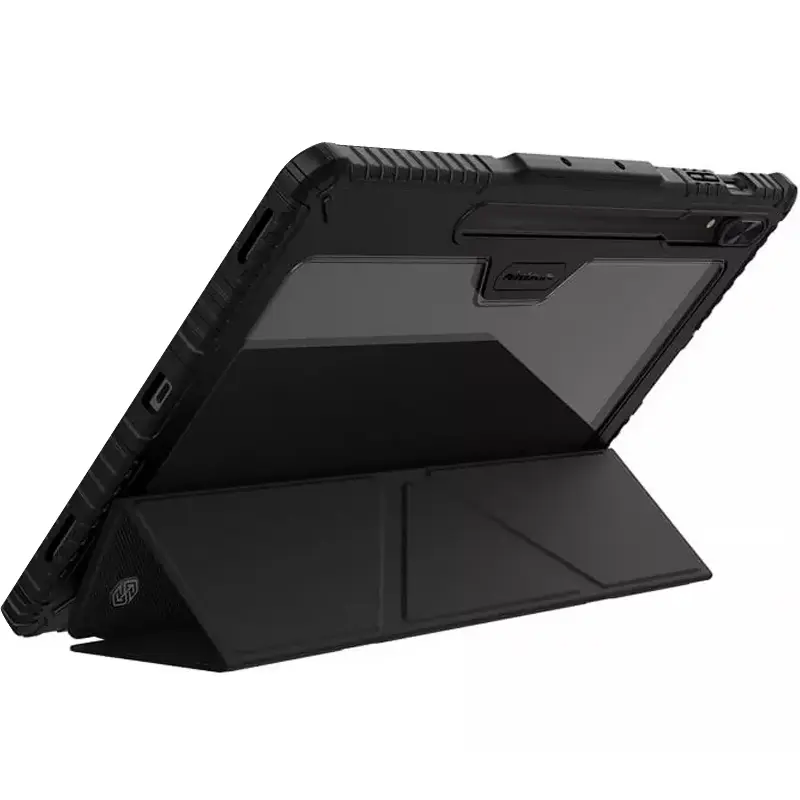 Чехол-книжка Nillkin Bumper Pro Multi-angle для Samsung Galaxy Tab S10 Ultra / S9 Ultra (14.6''), Black 2, TPU+PC, купить оптом с доставкой