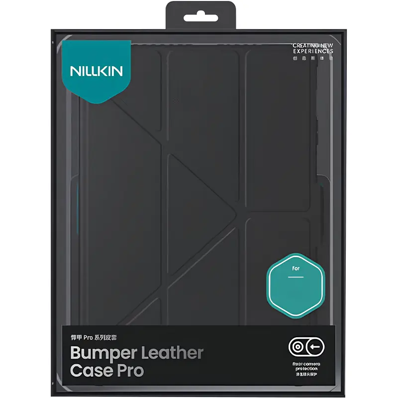 Чехол-книжка Nillkin Bumper Pro Multi-angle для Samsung Galaxy Tab S10 Ultra / S9 Ultra (14.6''), Black 5, TPU+PC, купить оптом с доставкой
