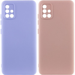 Чехол Silicone Cover Lakshmi Full Camera (AA) для Samsung Galaxy A51