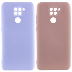 Чехол Silicone Cover Lakshmi Full Camera (AA) для Xiaomi Redmi Note 9 / Redmi 10X