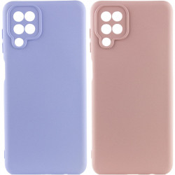 Чохол Silicone Cover Lakshmi Full Camera (AA) для Samsung Galaxy A12