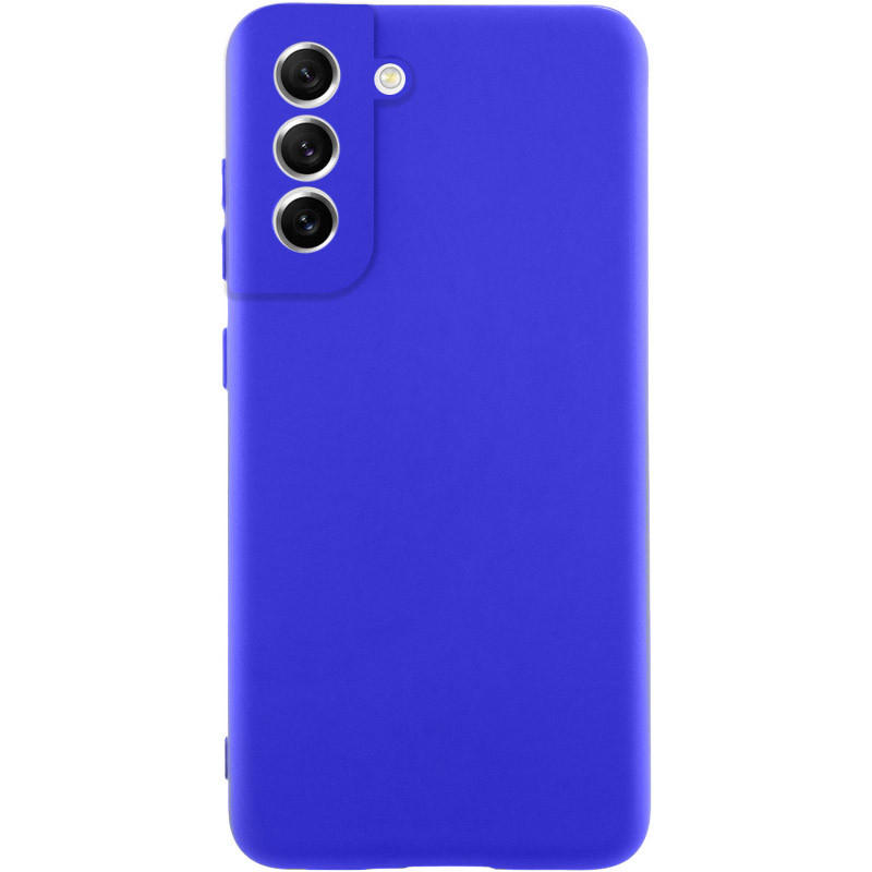 Чохол Silicone Cover Lakshmi Full Camera (AA) для Samsung Galaxy S21 FE | Мікрофібра на малюнкі №1