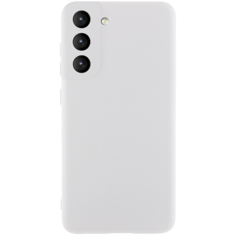 Чохол Silicone Cover Lakshmi Full Camera (AA) для Samsung Galaxy S21 FE | Мікрофібра на малюнкі №1