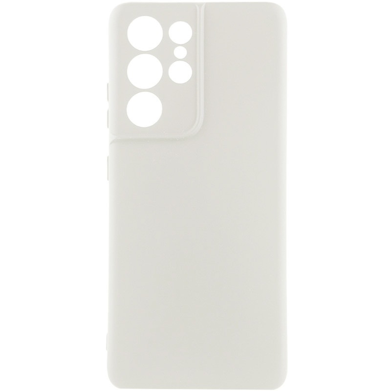 Чохол Silicone Cover Lakshmi Full Camera (AA) для Samsung Galaxy S22 Ultra | Мікрофібра на малюнкі №1