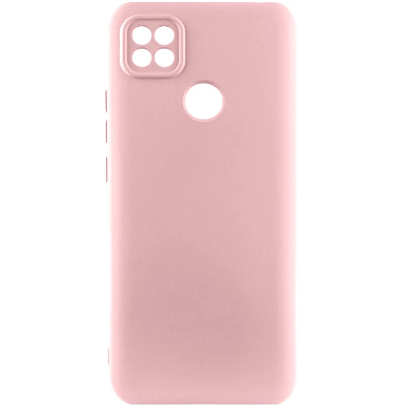 Чохол Silicone Cover Lakshmi Full Camera (AA) для Xiaomi Redmi 10A, Рожевий / Pink, Силікон, купити оптом з доставкою
