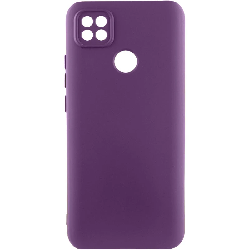 Чохол Silicone Cover Lakshmi Full Camera (AA) для Xiaomi Redmi 10A, Фіолетовий / Purple, Силікон, купити оптом з доставкою