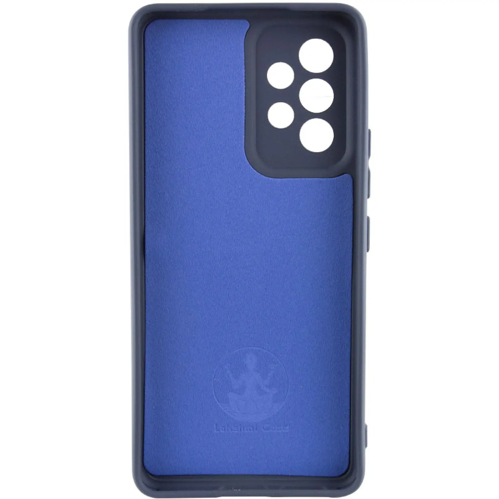 Чехол Silicone Cover Lakshmi Full Camera (AA) для Samsung Galaxy A33 5G, Синий / Midnight Blue 1, Силикон, купить оптом с доставкой