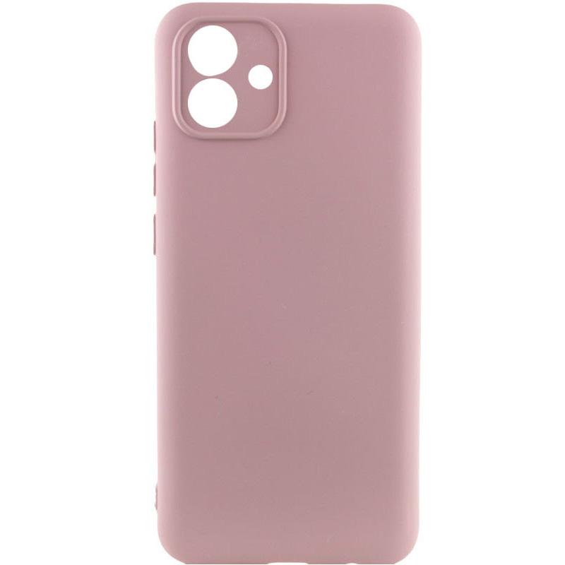 Чохол Silicone Cover Lakshmi Full Camera (AA) для Samsung Galaxy A04 | Мікрофібра на малюнкі №1