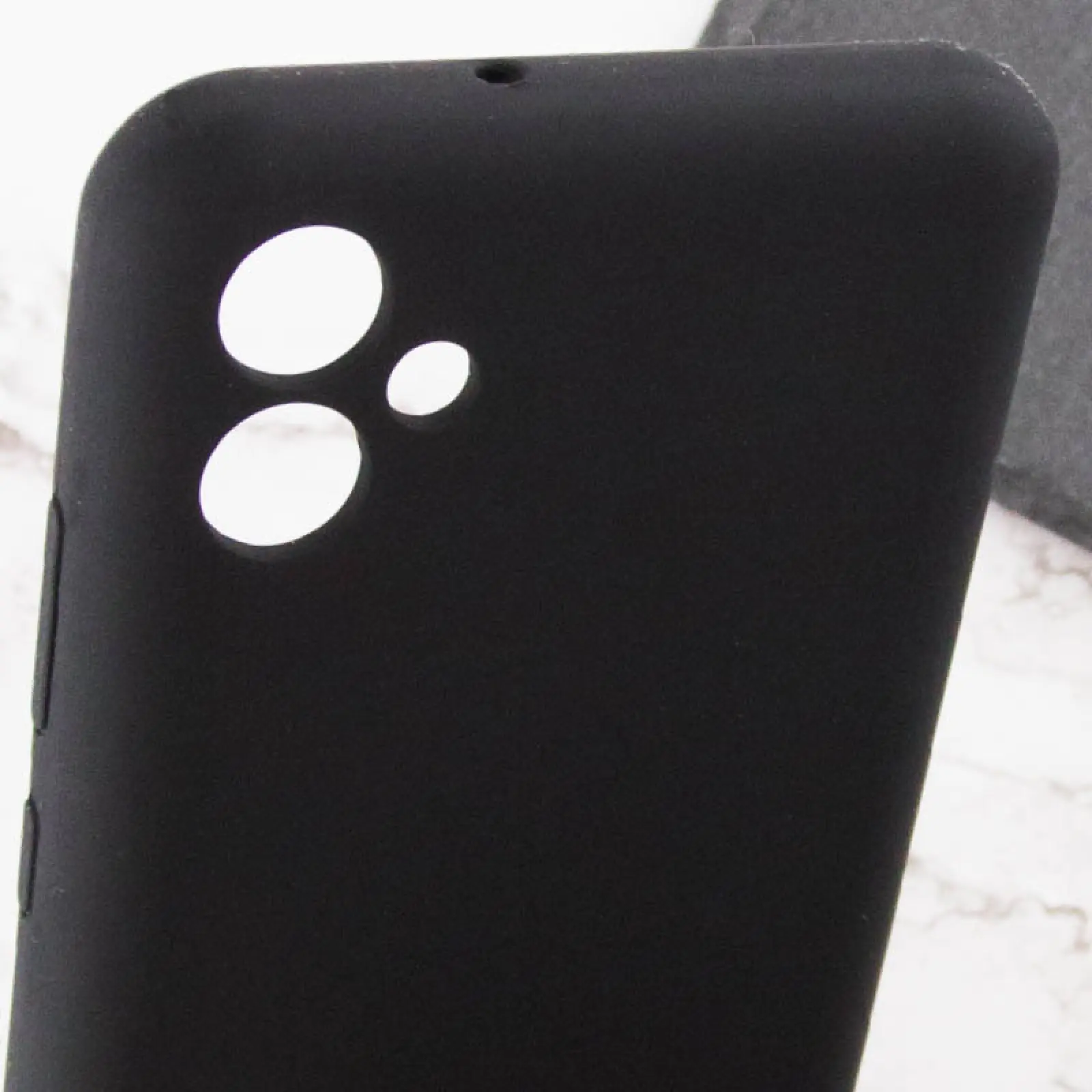 Чехол Silicone Cover Lakshmi Full Camera (AA) для Samsung Galaxy A04, Черный / Black 5, Силикон, купить оптом с доставкой