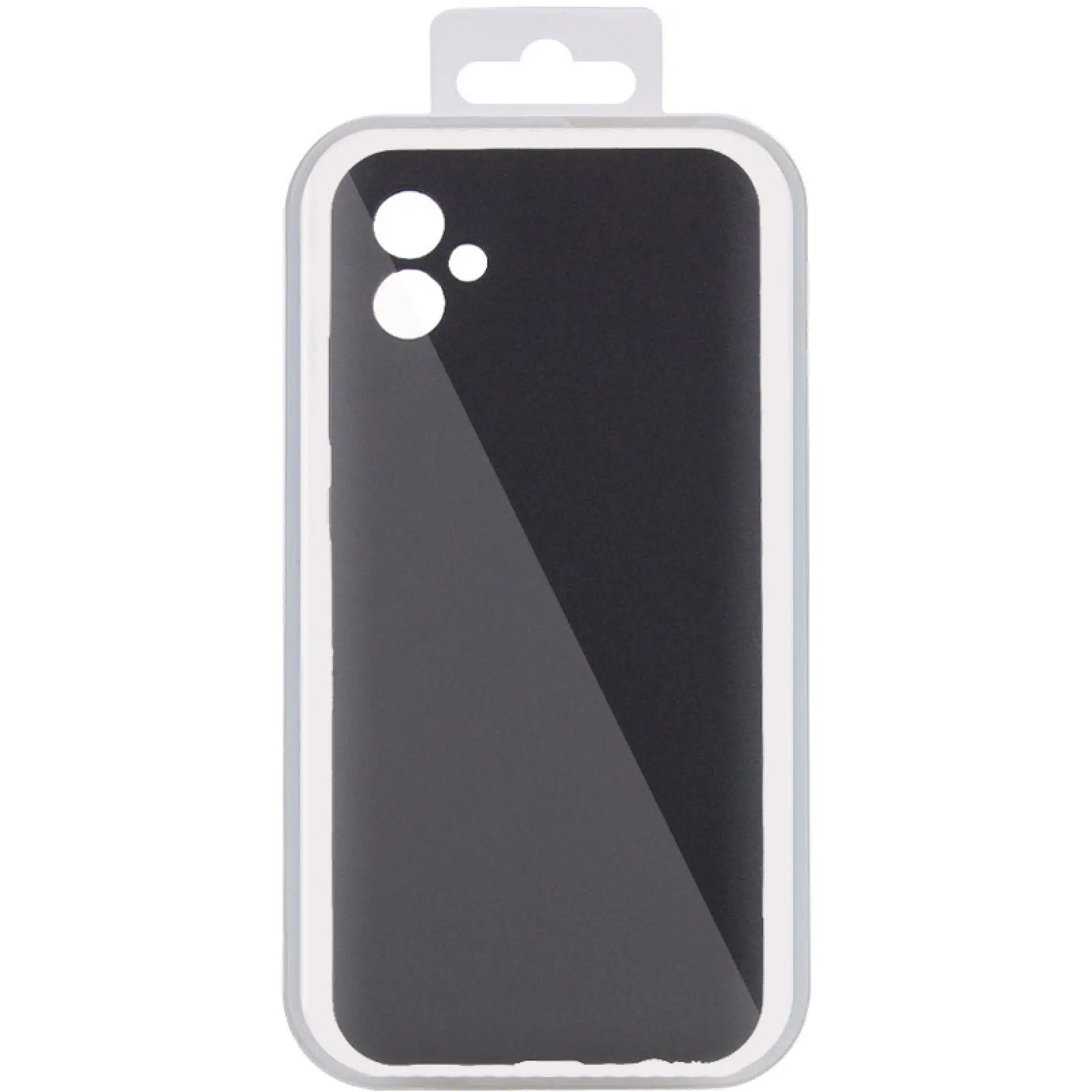 Чехол Silicone Cover Lakshmi Full Camera (AA) для Samsung Galaxy A04, Черный / Black 7, Силикон, купить оптом с доставкой