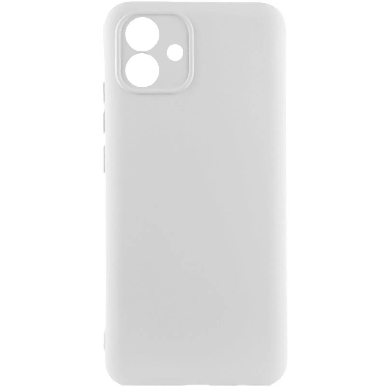 Чехол Silicone Cover Lakshmi Full Camera (AA) для Samsung Galaxy A04, Белый / White, Силикон, купить оптом с доставкой