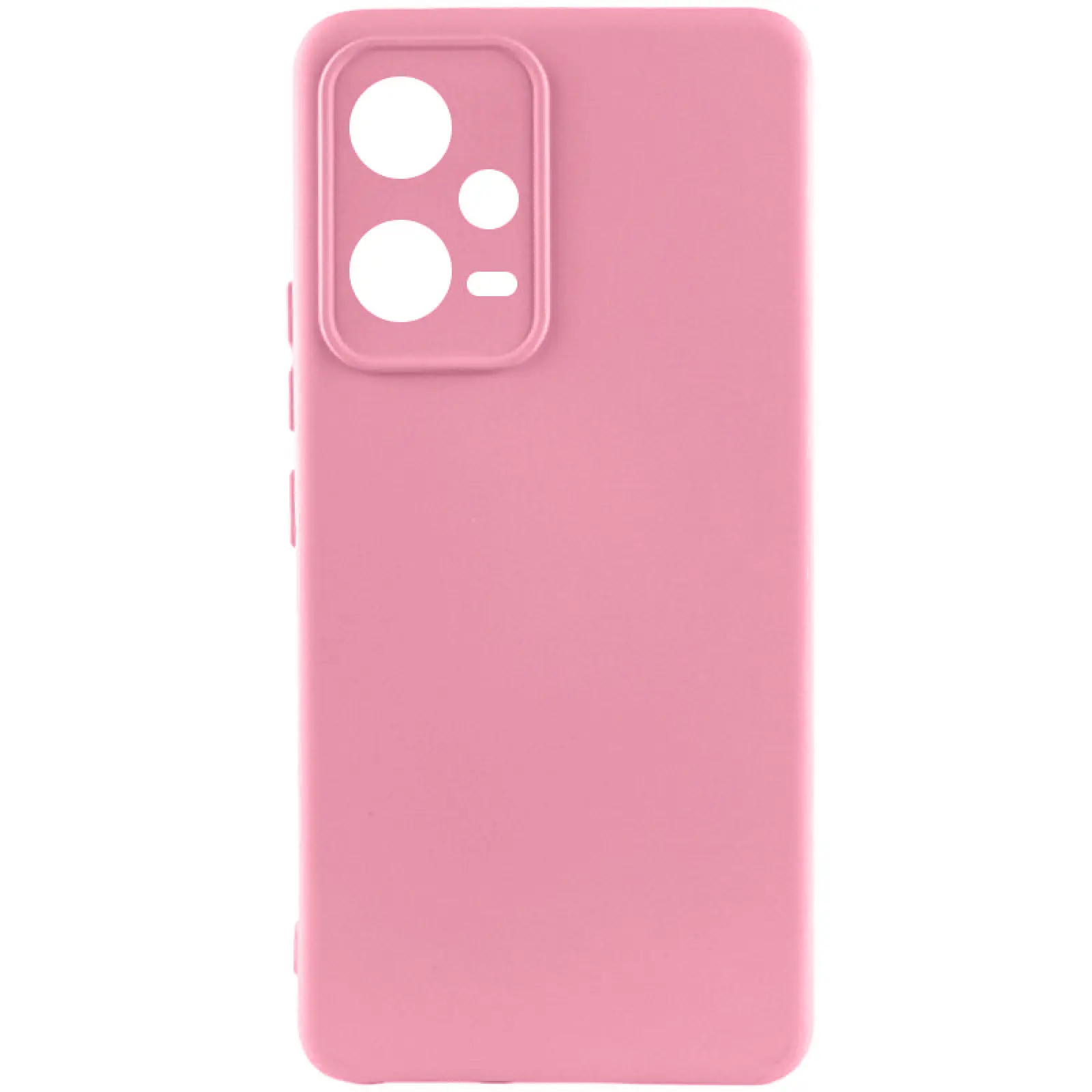 Чехол Silicone Cover Lakshmi Full Camera (AA) для Xiaomi Poco X5 5G / Note 12 5G, Розовый / Pink, Силикон, купить оптом с доставкой
