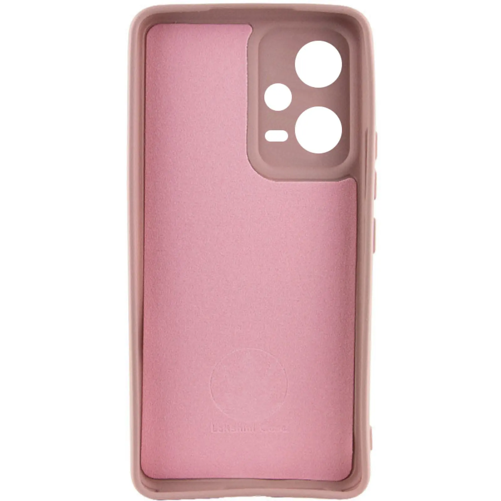 Чехол Silicone Cover Lakshmi Full Camera (AA) для Xiaomi Poco X5 5G / Note 12 5G, Розовый / Pink Sand 1, Силикон, купить оптом с доставкой