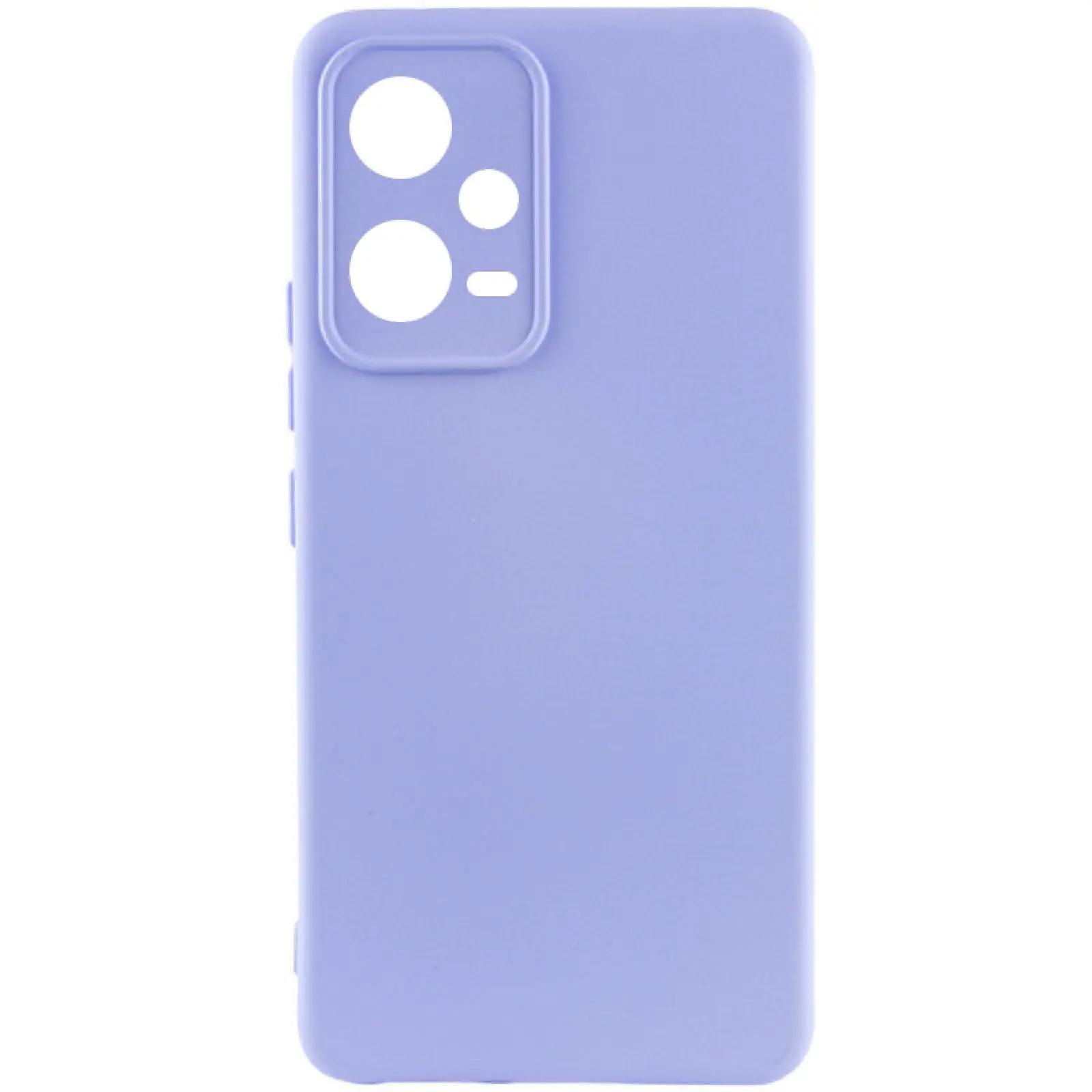 Чехол Silicone Cover Lakshmi Full Camera (AA) для Xiaomi Poco X5 5G / Note 12 5G, Сиреневый / Dasheen, Силикон, купить оптом с доставкой