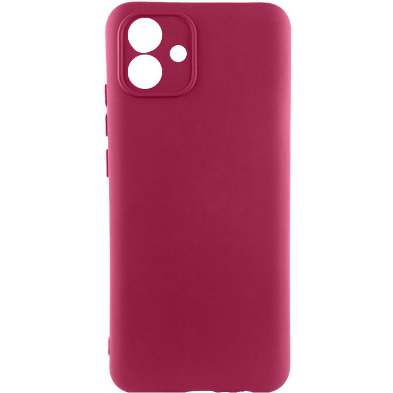 Чохол Silicone Cover Lakshmi Full Camera (AA) для Samsung Galaxy A04e | Мікрофібра на малюнкі №1