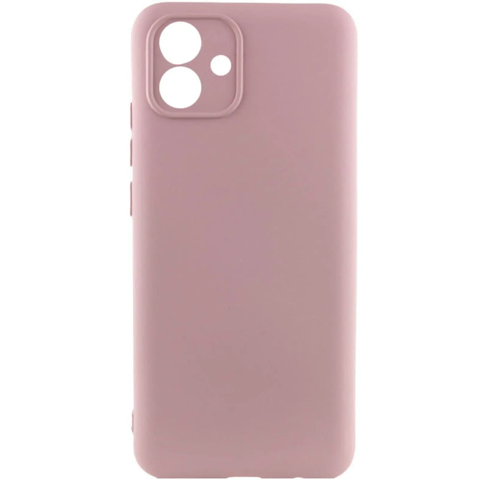Чехол Silicone Cover Lakshmi Full Camera (AA) для Samsung Galaxy A04e, Розовый / Pink Sand, Силикон, купить оптом с доставкой