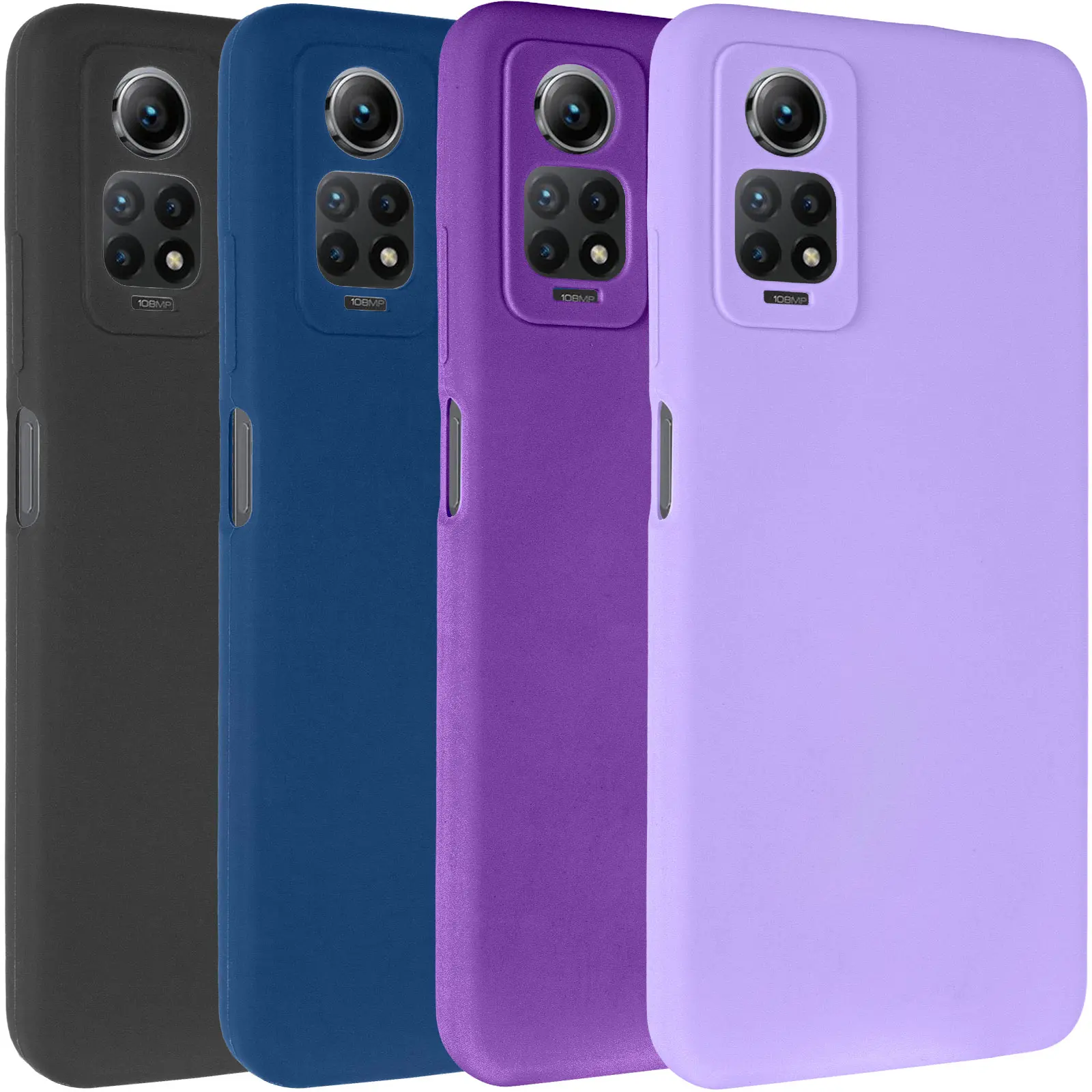 Чехол Silicone Cover Lakshmi Full Camera (AA) для Xiaomi Redmi Note 12 Pro 4G, Силикон, купить оптом с доставкой