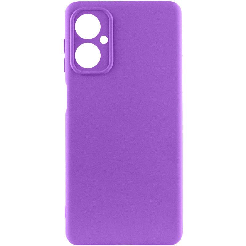 Чехол Silicone Cover Lakshmi Full Camera (AA) для Motorola Moto G14 | Микрофибра на картинке №1