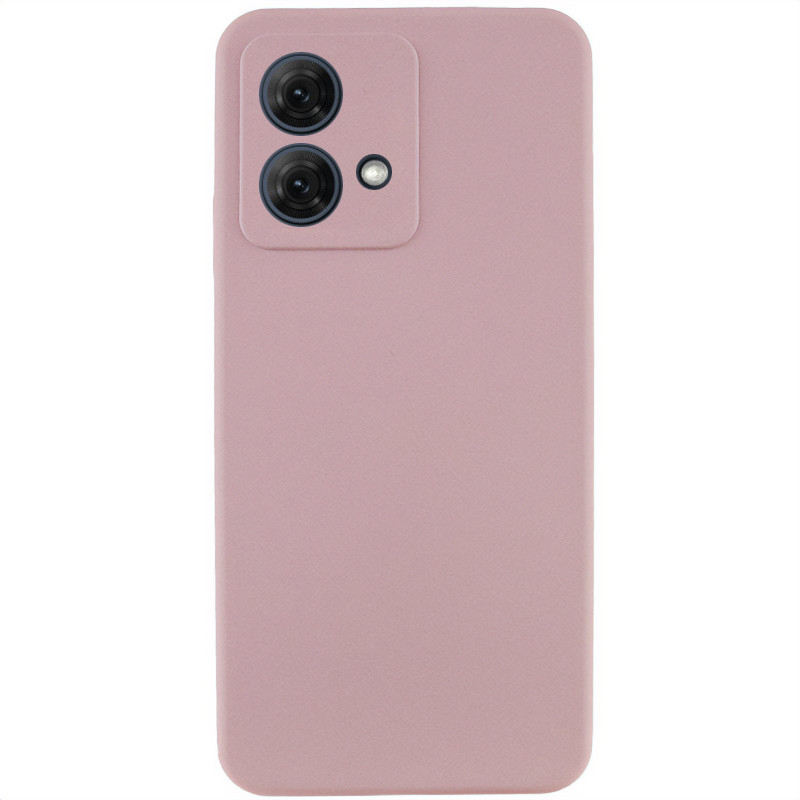 Чохол Silicone Cover Lakshmi Full Camera (AA) для Motorola Moto G84 | Мікрофібра на малюнкі №1