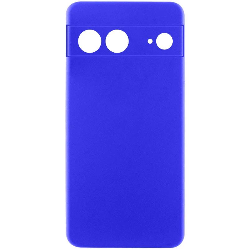 Чохол Silicone Cover Lakshmi Full Camera (AA) для Google Pixel 8 | Мікрофібра на малюнкі №1