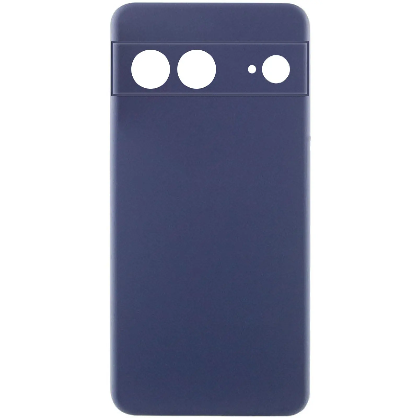 Чехол Silicone Cover Lakshmi Full Camera (AA) для Google Pixel 8, Синий / Midnight Blue, Силикон, купить оптом с доставкой